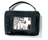 Microfiber Photo Pocket Black with Removable Album Med