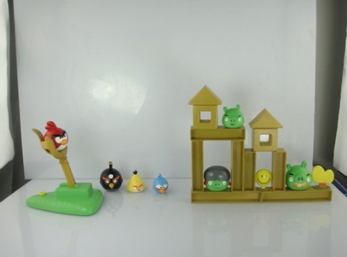 Lujex(TM) Angry Birds Knock On Wood Board Game Sound Effect Table Game