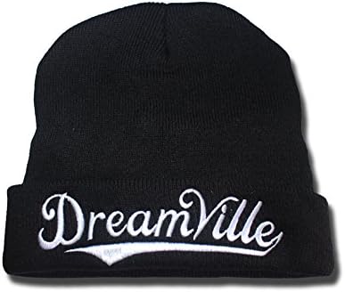 Dreamville Records Logo Beanie Fashion Unisex Embroidery Beanies Skullies Knitted Hats Skull Caps