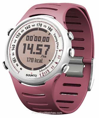 Suunto T3 Heart Rate Monitor and Fitness Trainer Watch (Rose)