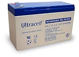 Wentronic Blei-Akku (Ultracell) 12 V, 7,2 Ah (Faston 187-4,8mm )