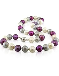 Sterling-Silver 10-11 MM White Freshwater Cultured Pearl Strand, 18"