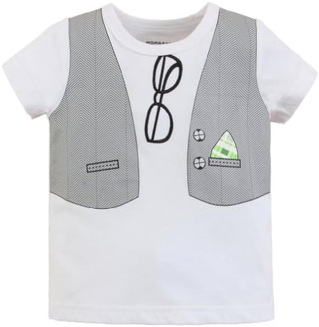 ZENDI Baby Boys' Vest Screen T-shirt