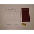 Last Will And Testament Form With Cover And Seal Label