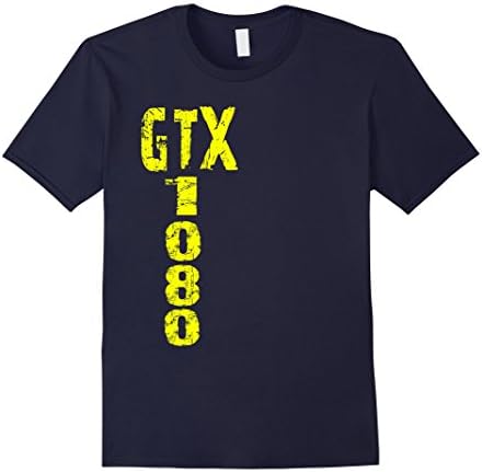 Men's GTX 1080 Tshirt Large Navy