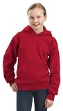 Port & Company - Youth Pullover Hooded Fleece. PC90YH