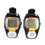 State-of-the-art Fashionable Wristwatch Walkie Talkie Spy Wrist Watch--Auto Channel Scan--LCD display--Auto Squelch(2-pack)