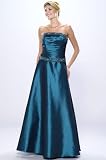 Formal Evening Dress with Short Jacket - Mother of Bride & Groom, Wedding, Party, MOB Gown by Sean Collection (7336) Teal