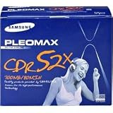 52x Write-Once CD-R - 10 Pack, Slim Jewel Case