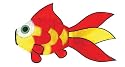 Goldfish Windsock 34"(86cm)