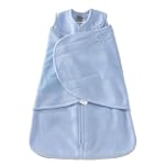 SAVE $5 - Halo Innovations Sleepsack Swaddle Micro Fleece, Baby Blue, Small $19.99