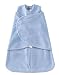 Halo Innovations Sleepsack Swaddle Micro Fleece, Baby Blue, Small