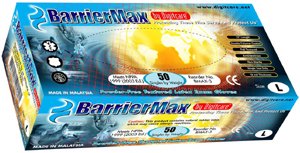 BarrierMax - Powder-free Double-Polymer Coated Extra Protection, 12“, 12 mil Powder Free Tex