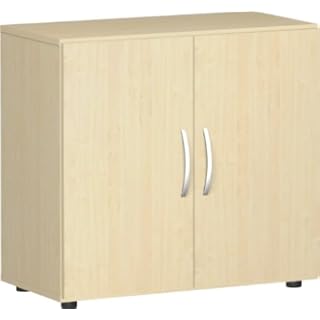 geramöbel Aktenschrank Mailand 2-türig 2 Ordnerhöhen (Farbe: ahornfarben)