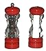 Olde Thompson Del Norte Red Pepper Mill & Salt Shaker Set