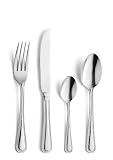 Amefa Monogram Bead Cutlery Set Stainless Steel 44 Piece