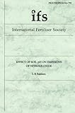 Effect of soil pH on emissions of nitrous oxide
