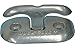 Dock Edge + Polished Aluminum Flip-Up Dock Cleat, 6-Inch