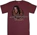 Conan the Barbarian Arnold Schwarzenegger Maroon T-shirt Tee