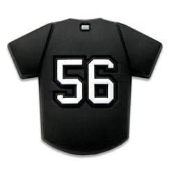 CAPerz - Baseball Jersey No. 56 - Black/White/Gray