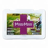 Johnson and Johnson Large Ready Organized First Aid Kit, 170 items 1 ea