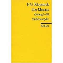 Der Messias: Gesang I - III.