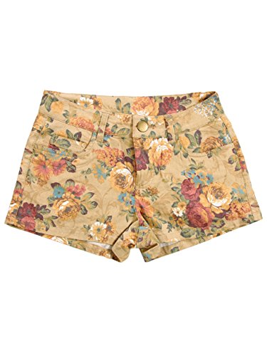 (サルース) salus 美脚ヴィンテージ花柄ショートパンツ