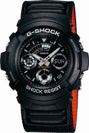 G-Shock Men's Watch G-Shock Cloth Band Designs AW-591MS-1ADR - WW
