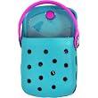 Universal Medium Crocs-O-Dial Cell Phone Case - Turquiose/Fuschia