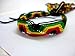 2 Pcs Rasta Friendship Bracelets New Band Tie-on Reggae Carnival Red Green