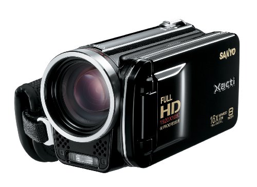 Sanyo VPC-FH1A Full HD Video and 8 MP Digital Photos (Black)