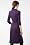 Long Sleeve Merino Wool Variegated Rib Sweater Dress