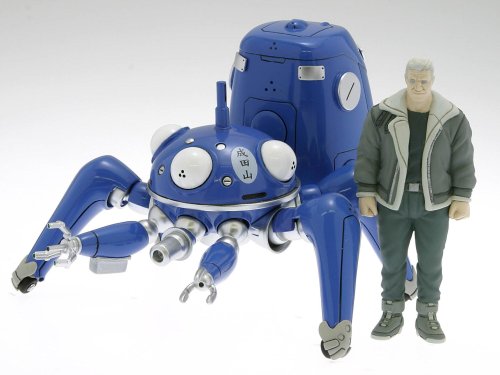 Ghost in the Shell S.A.C. Wave 1:24 Scale PVC Action Figure Tachikoma Blue with Batou
