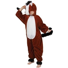 Childrens Fancy Dress Up Halloween Costume Horse