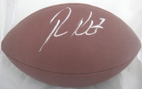 RAY RICE SIGNED AUTOGRAPHED FOOTBALL BALTIMORE RAVENS COA + HOLOGRAM