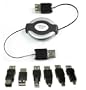 NEEWER� USB Travel Kit 1394 Firewire Cable 6 Adapters A/b