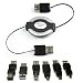 NEEWER� USB Travel Kit 1394 Firewire Cable 6 Adapters A/b