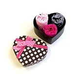 Hanky Panky Gift Pack - Polka Dot Heart Box with 3 Low Rise Thongs