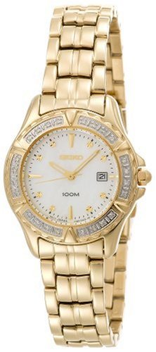 Seiko Women's SXDB02 USA Sport 100 Luxury Diamond Watch