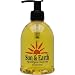 Sun & Earth Liquid Hand Soap Pump, 8-Ounce Bottles (Pack of 6)