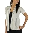 Juniors' Xhilaration Open Cardigan - Light Heather Grey