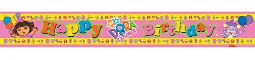 Dora the Explorer Birthday Banner