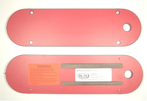 Leecraft DL-1U Zero Clearance Table Saw Insert (For Delta Models)