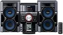 Sony 380 watts Mini Hi-Fi Shelf Audio System with Integrated iPod Dock , CD Changer , AM/FM Tuner with 30 Station Presets & 3-Way 3-Driver, Bass Reflex Speakers - Black