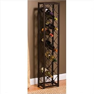 Iron 15 Bottle Wine Tower