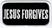 Jesus Forgives Patch Embroidered Iron-On Religious Christian Emblem