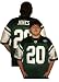 Thomas Jones Jersey: Reebok Green Replica #20 New York Jets Jersey - Large