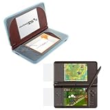 GTMax Blue Silicone Skin Rubber Soft Case for Nintendo DSi XL +LCD Screen Protector Film Guard