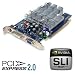 Sparkle GeForce 6600 Video Card - 256MB DDR, PCI Express, DVI, VGA, TV-Out