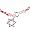 Kabbalah Red String Bracelet woven in silver with Magen David Charm